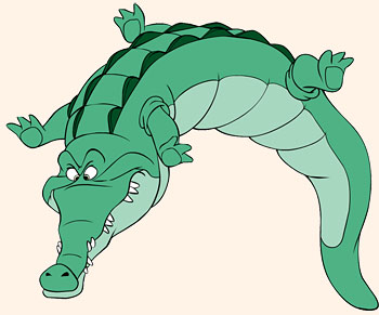 Командная игра для детского праздника: Крокодил