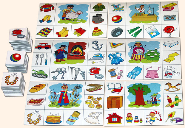 Настольная игра собери рисунок