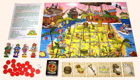 Карта сокровищ настольная игра правила