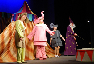 Премьера детского музыкального спектакля по пьесе Олеси Емельяновой «Театр розового слона» в Марийском Театре Юного Зрителя.