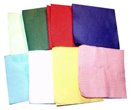 Разноцветные бумажные салфетки