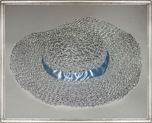 Галерея работ в технике плетения из фольги Олеси Емельяновой. Шляпа